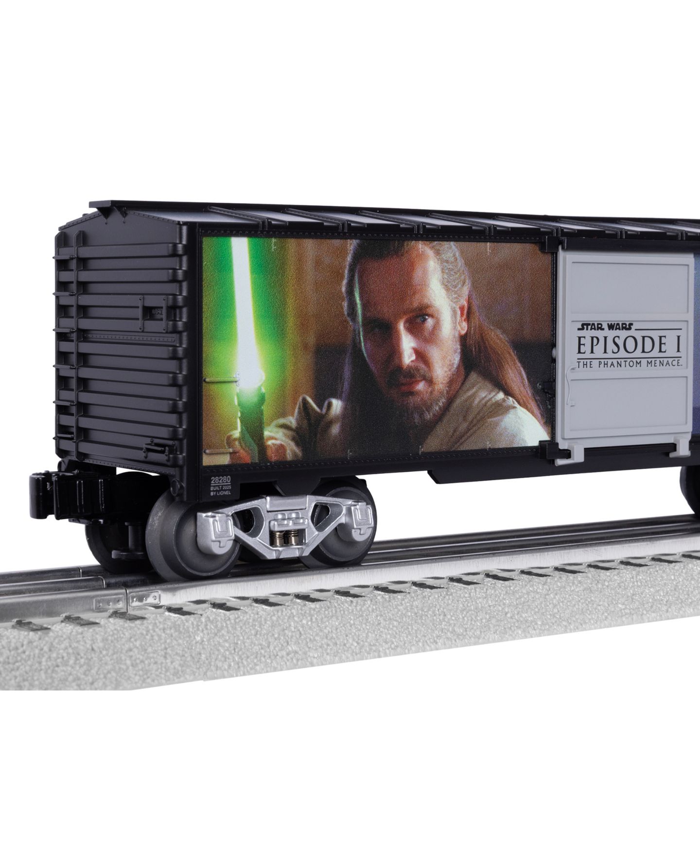Детская игрушка Lionel Star Wars Lightsaber Series Darth Maul vs. Qui-Gon Jin Illuminated Boxcar — фото 14