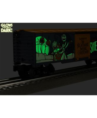 Disney The Nightmare Before Christmas Halloween O Gauge Model Train Boxcar