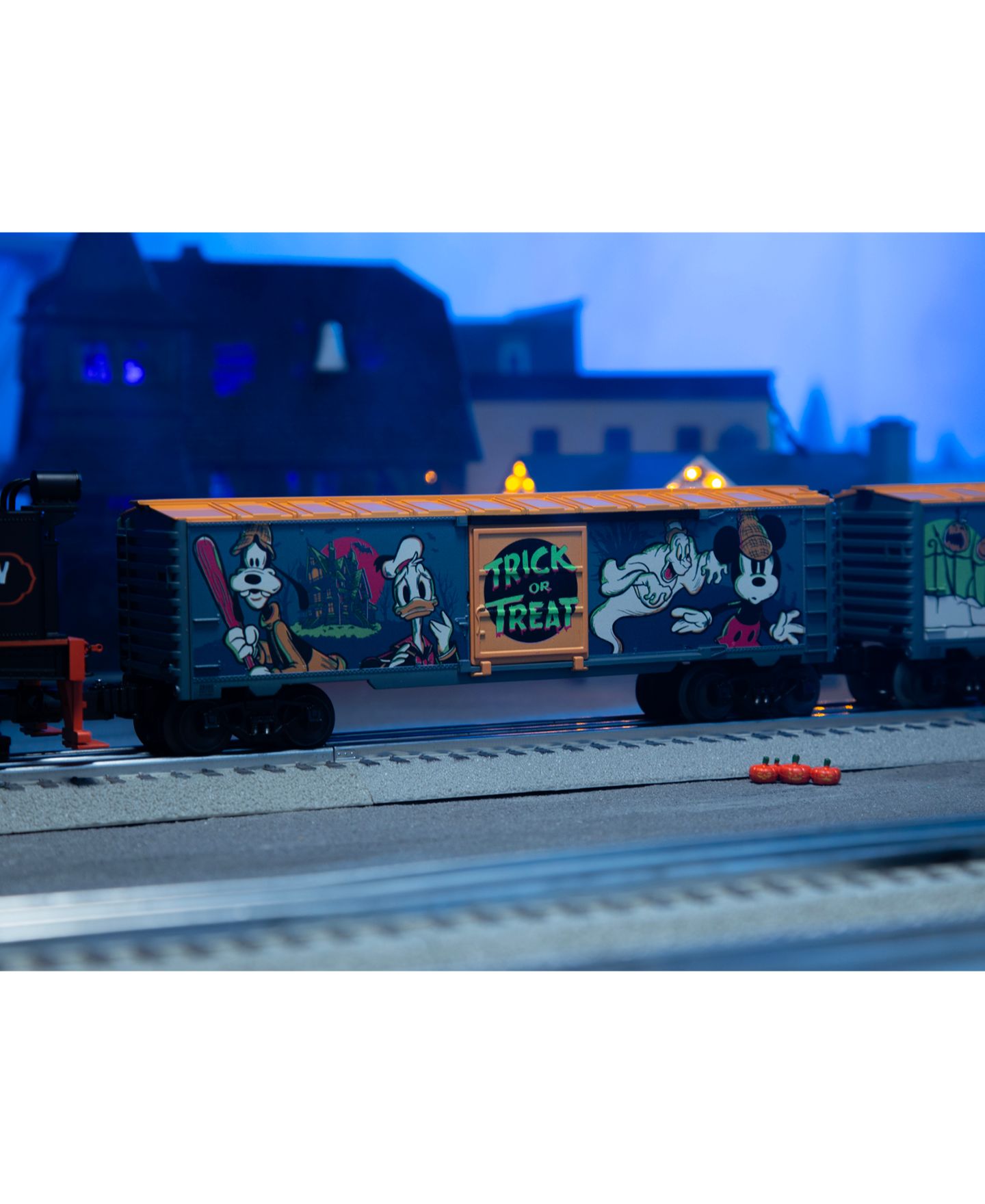 Детская игрушка Lionel O Gauge Lonesome Ghosts Glow in the Dark Model Train Boxcar — фото 5