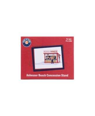 Anheuser Busch Budweiser Plug-Expand-Play Concession Stand O Gauge Model Train Accessory