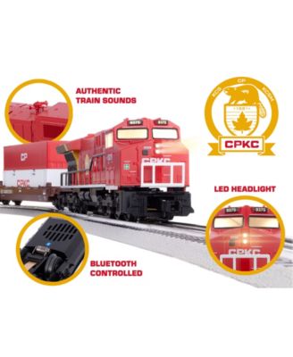 CPKC Maxi Stack LionChief Freight Electric O Gauge Bluetooth 5.0 Train Set