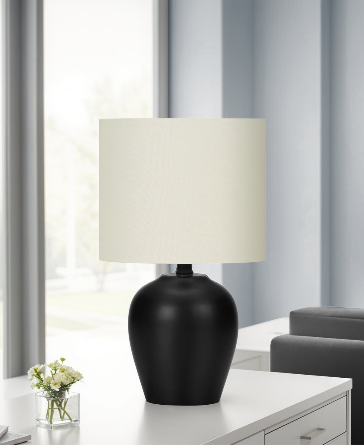Monarch Specialties Lighting 17" Ceramic Table Lamp