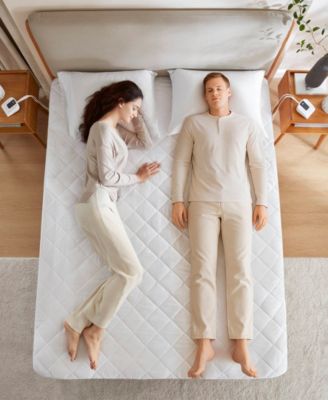 Microfiber Zoned Heated Mattress Pad, California King