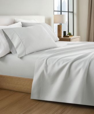 The Farmhouse Chic Premium Ultra Soft Pattern 4-Pc. Sheet Set, California King