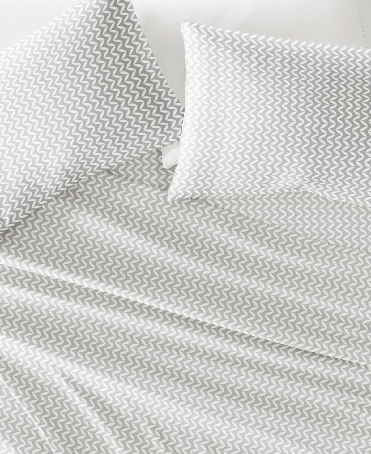ienjoy Home The Farmhouse Chic Premium Ultra Soft Pattern 4-Pc. Sheet Set, California King