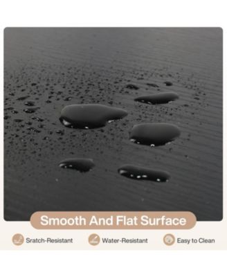 59" Executive L Shaped Desk with File Cabinet, Farmhouse Wood Computer Coner Desk with Storage Shelves