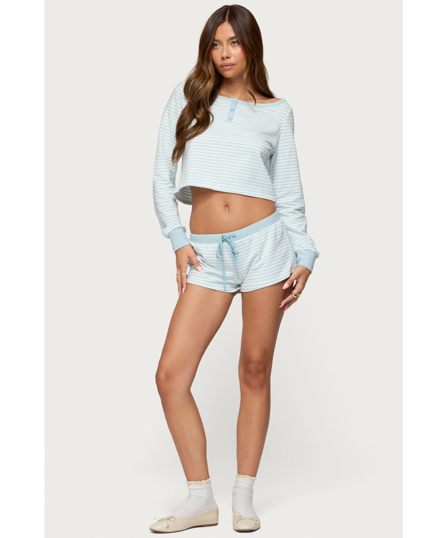 Women's Margret Striped Long Sleeve Top