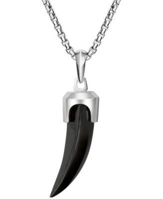 Men's Sterling Silver Pendant Necklace