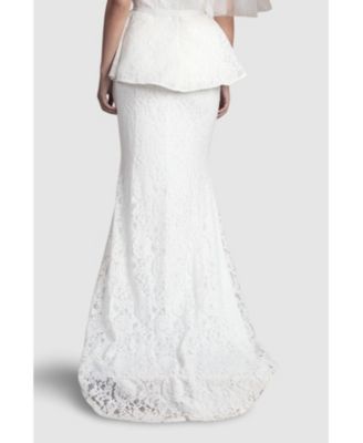 Women's Lace Bridal Maxi Skirt