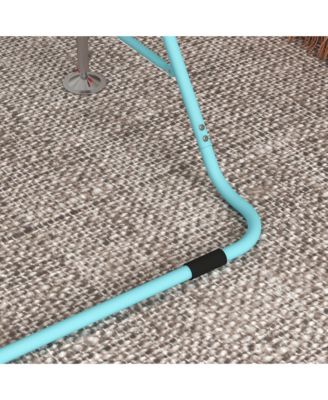 Folding Gymnastics Bar for Kids, Adjustable Height, Bubble Gum