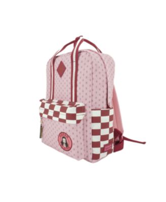 Logo Cotton Canvas Women's Pink Mini Backpack