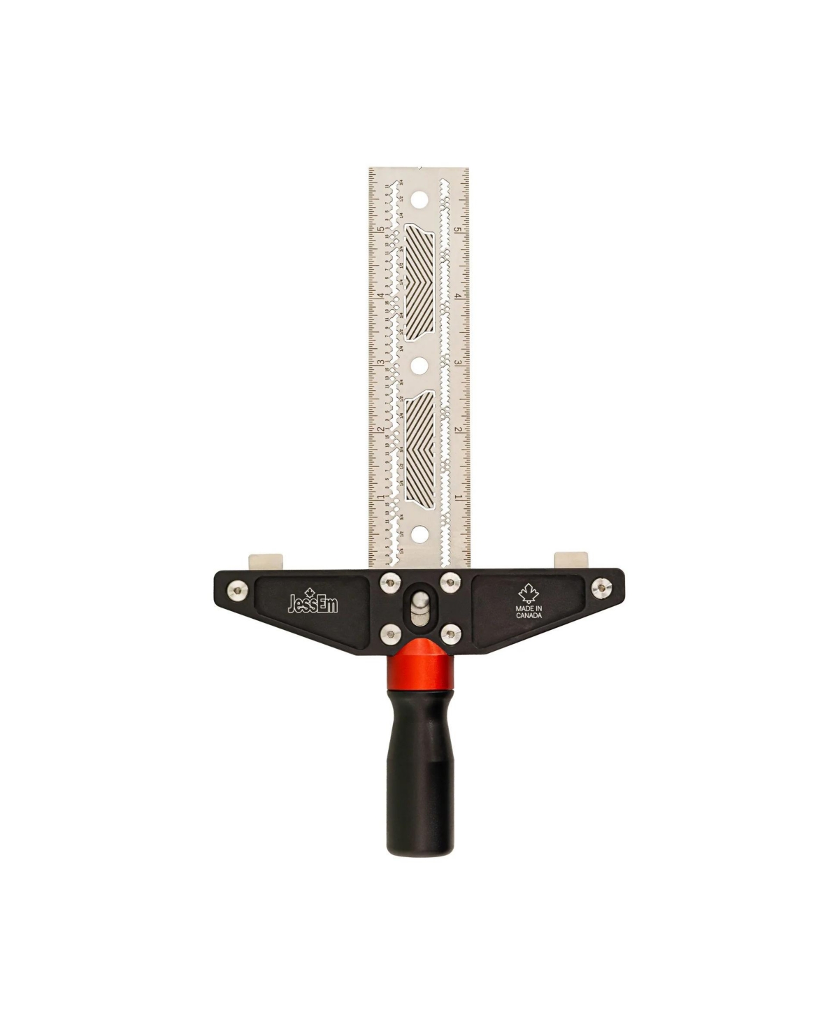 Jessem 07423 Claymore 24" Sword T-Square Stainless Steel Imperial and Metric Ruler