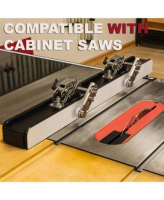 04320 Clear-Cut STS Stock Guides for Table Saw – Precision Stainless Steel Rollers, Smooth Bearing System, Downforce and Feed Control for Acc