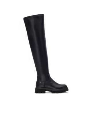 Women's Stretchy Tall Boots – Flexible Fit, Sleek Design, Knee-High Fashion Footwear