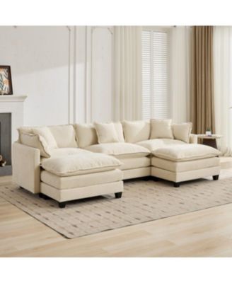 Streamdale Cloud Couch: Flexible, Modular Chenille Sofa for Ultimate Comfort