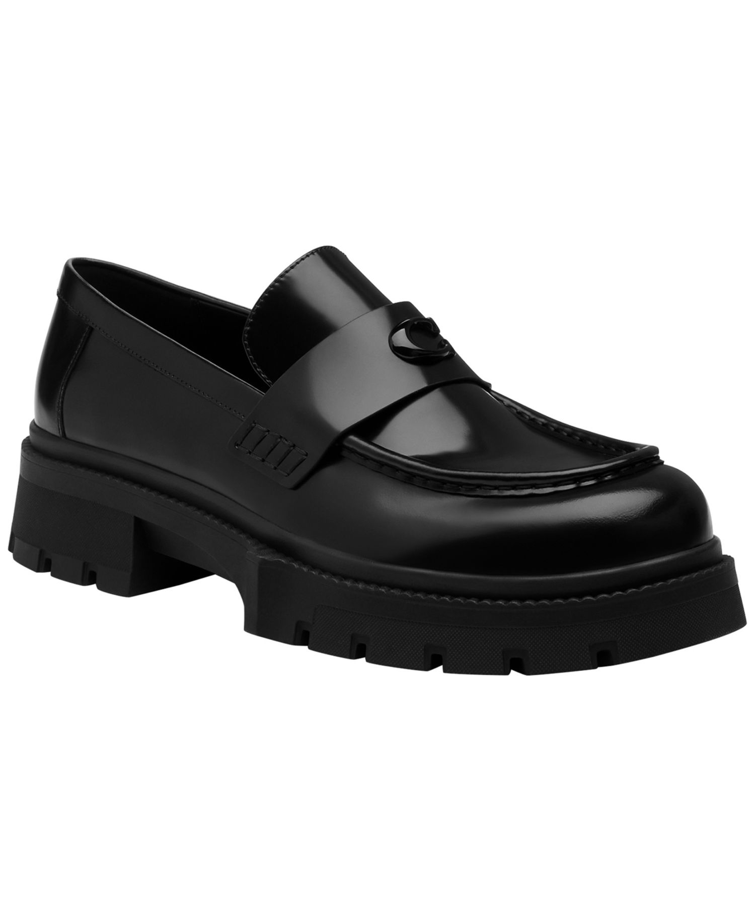Men's Platform Slip-On Loafers