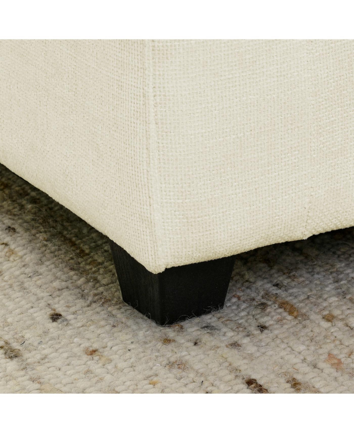 Streamdale Furniture Streamdale Comfy Cloud 4-Seat Chenille Sofa Sleeper with Ottomans & Pillows (Beige