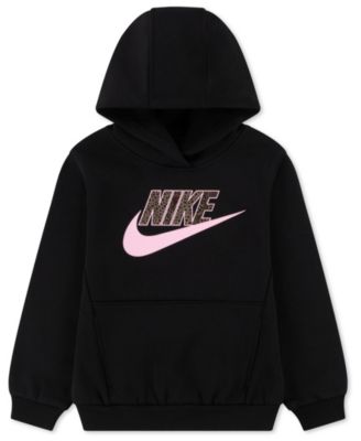 Nike - Girls' 2T-6X Wild Warmth Fleece Pull-On Hoodie
