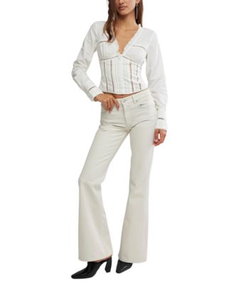 Women's Frankie V-Neck Corset Top