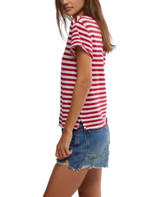 Women's Nora Crewneck Striped T-Shirt