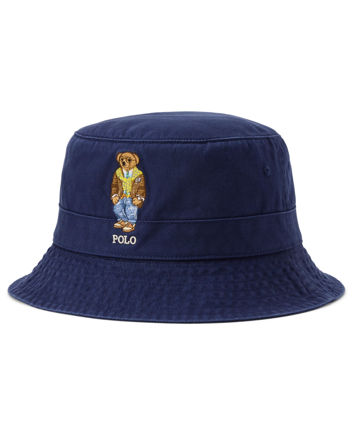 Polo Ralph Lauren Men's Bear Graphic Twill Bucket Hat