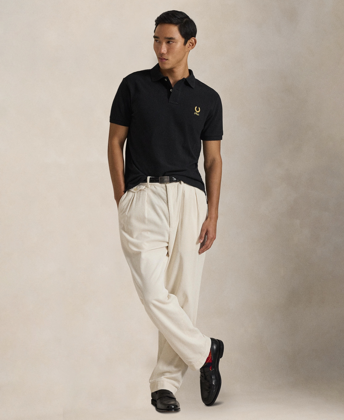 Polo Ralph Lauren Men's Short-Sleeve Horseshoe Graphic Shirt