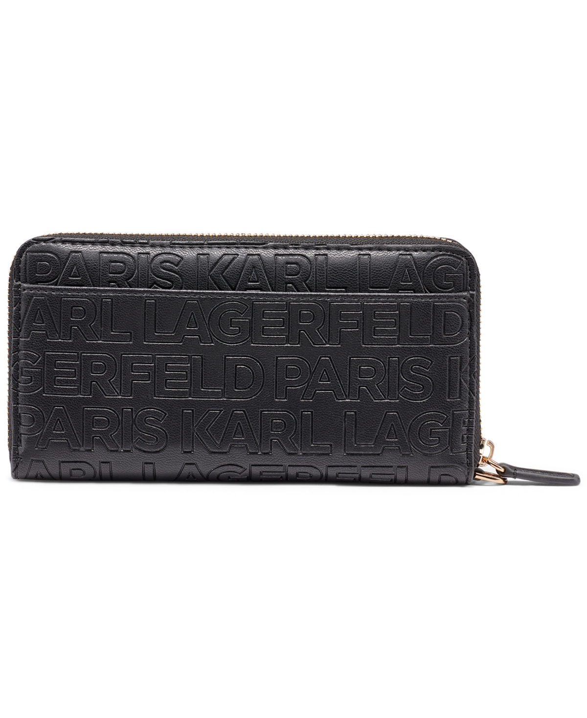 Karl Lagerfeld Meribel Top Zip Wallet In Black