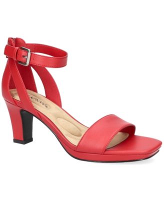 Ro Square Toe Heeled Sandals