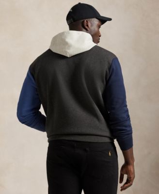 Men's Big & Tall Long-Sleeve Logo Double-Knit Hoodie