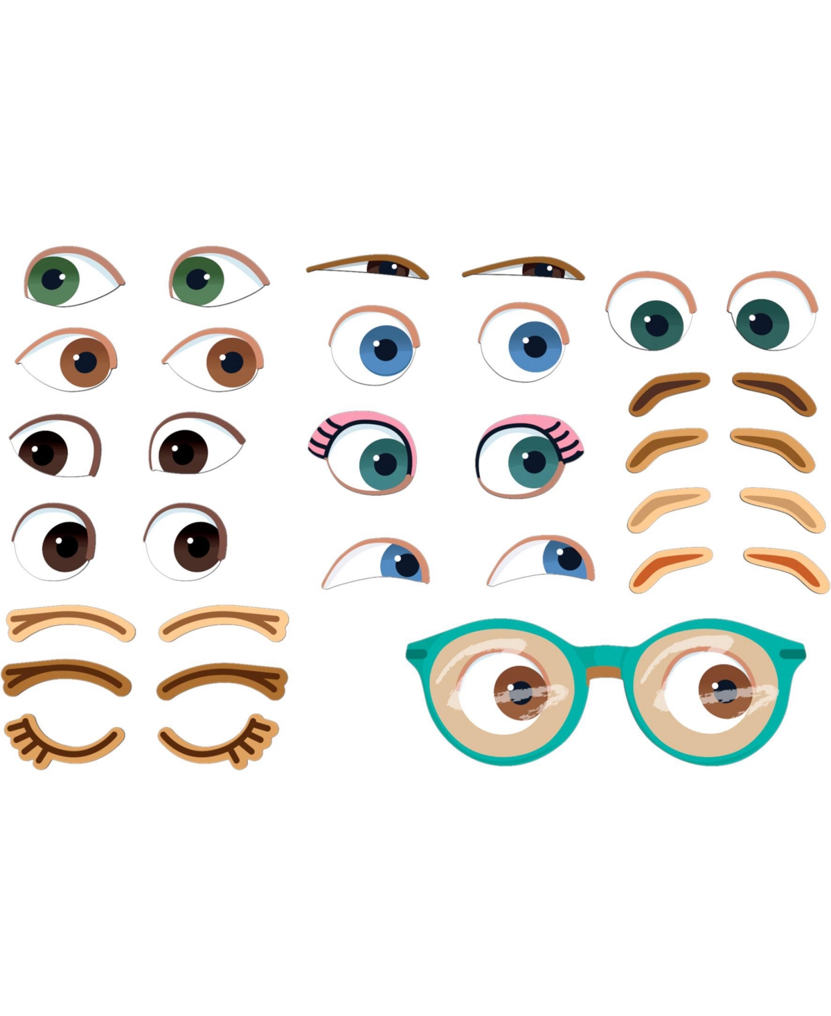 Haba Magnetic Puzzle Funny Faces Mix & Match Travel Activity