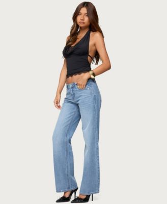 Women's Holly Low Rise Straight Leg Jeans