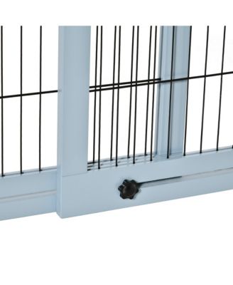 71" Slide-Adjust Freesding Pet Gate for Small Dogs Indoor