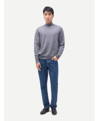 Men's Timeless Mock Neck Cashmere Sweater