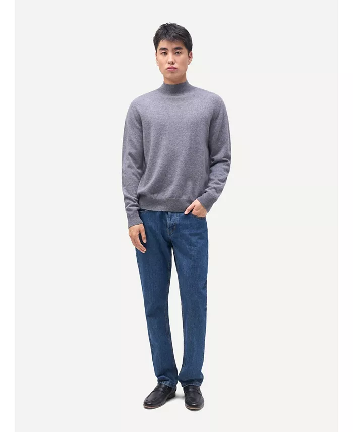 Men's Timeless Mock Neck Cashmere Sweater - thumbnail 4
