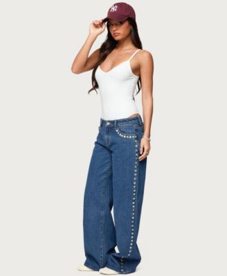 Women's Teaghan V Neck Fitted Bodysuit