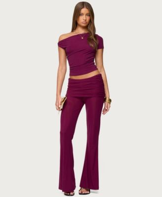 Women's Halli Fold Over Mini Skirt Pants