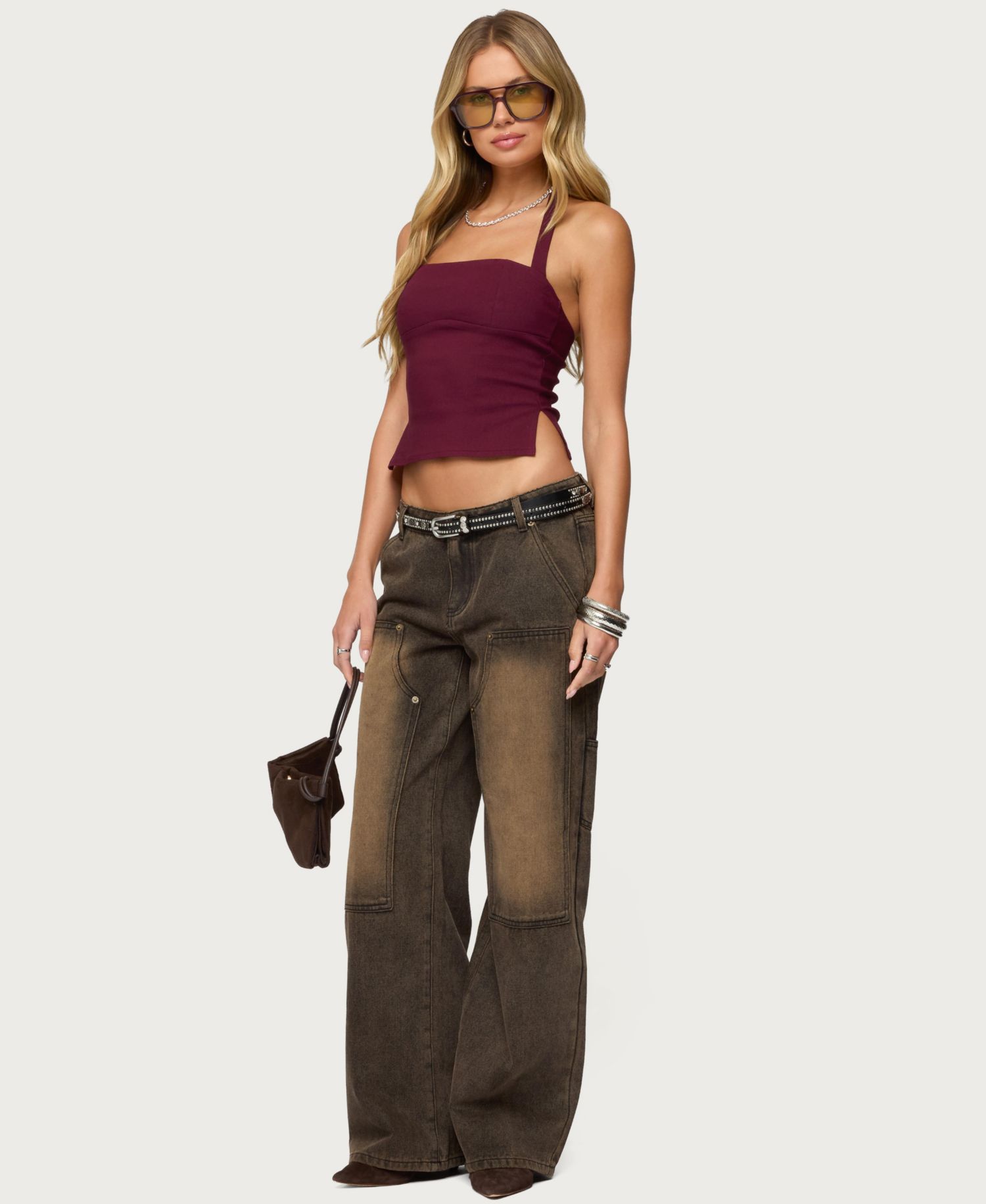 Women's Ayla Low Rise Baggy Carpenter Jeans
