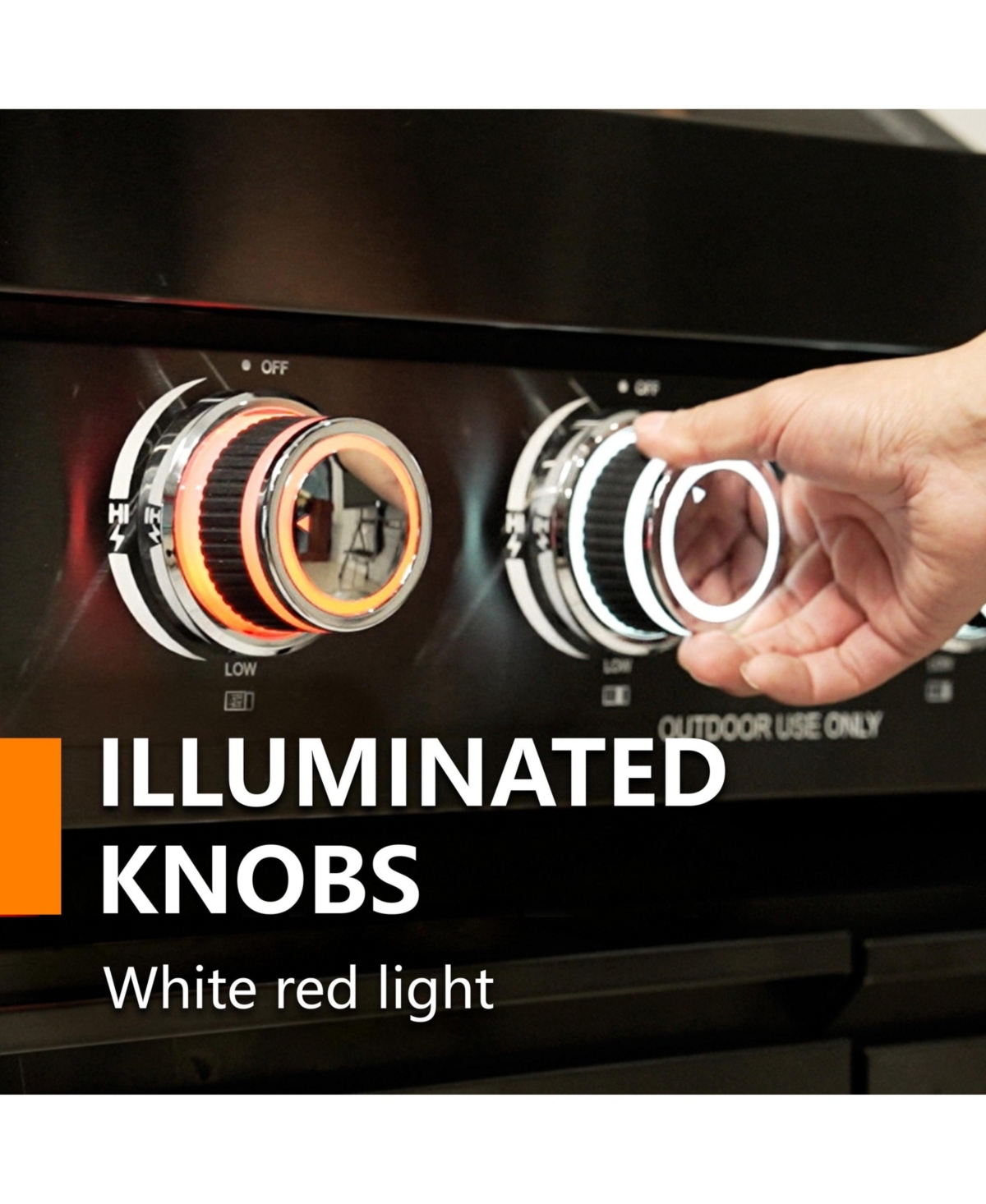 Mondawe 46" 4-Burner Gas Grill Outdoor Kitchen with Wine Cooler, Rotisserie & Granite