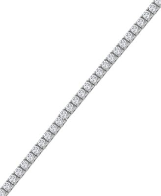 Diamond (5 ct. t.w.) Bracelet in 14k White Gold