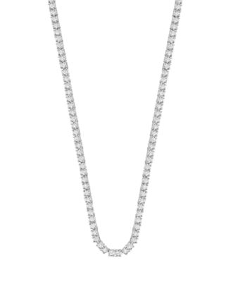 Diamond (3 ct. t.w.) Necklace in Sterling Silver