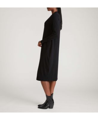 Plus Size Fine Knit Everyday Sweater Dress