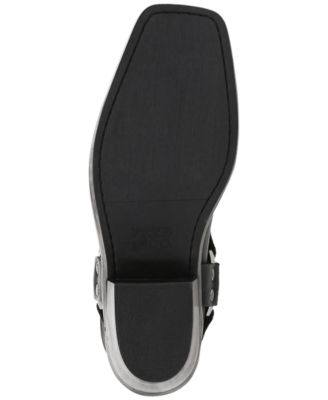 Women's Lorrie Harness Stacked Heels Boots