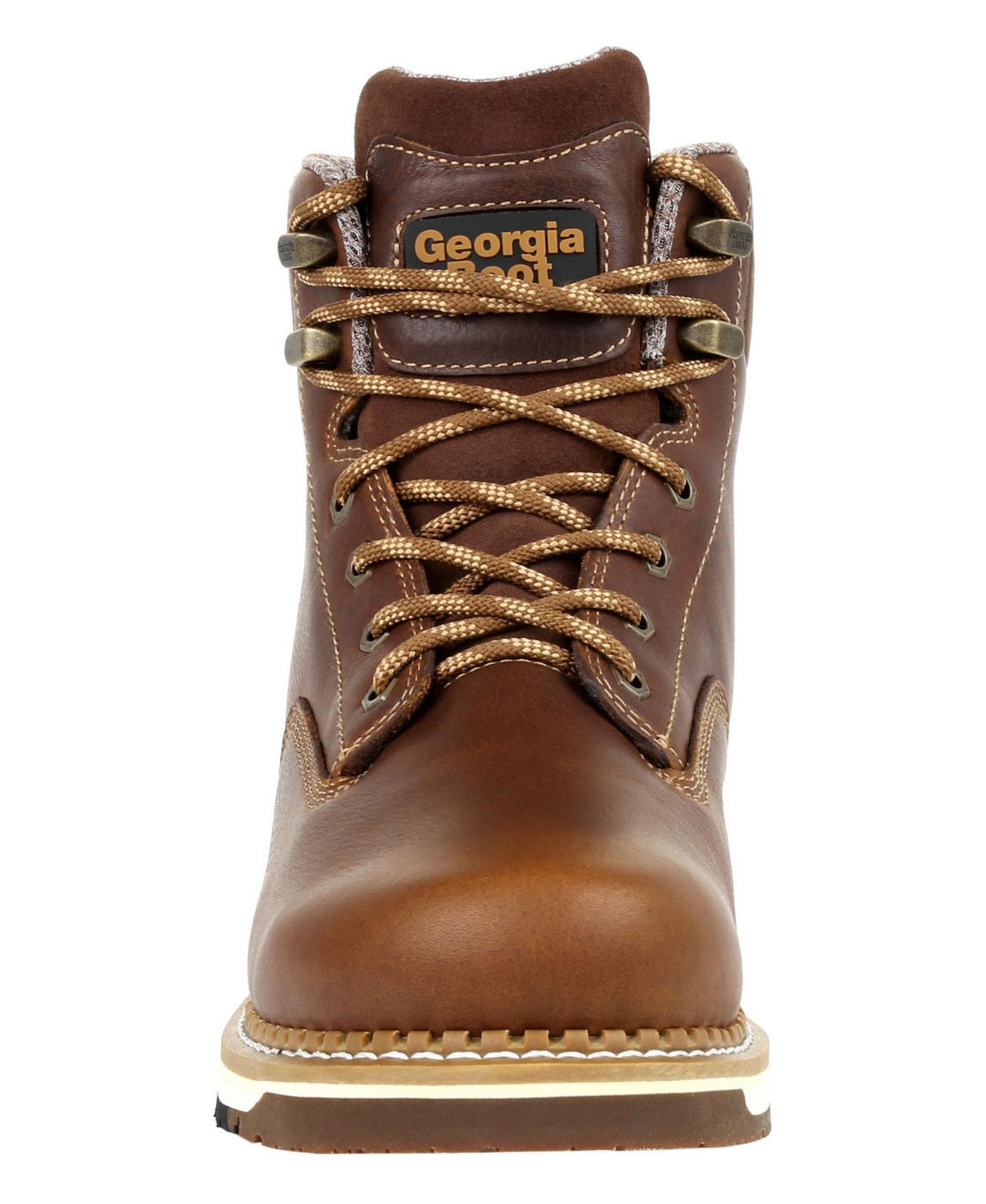 Мужские ботинки GEORGIA BOOT Amp LT Wedge Waterproof Work Boot, цвет: Коричневый — фото 8