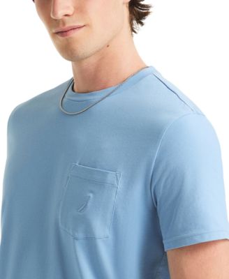 Men's Classic-Fit Solid Crew-Neck Pocket T-Shirt