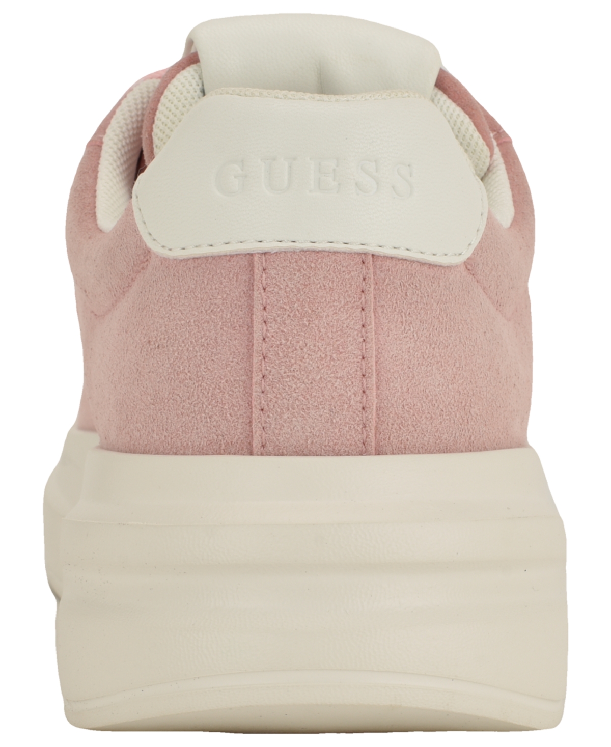 Guess Women's Eliva Two Toned Laces Platform Sneaker