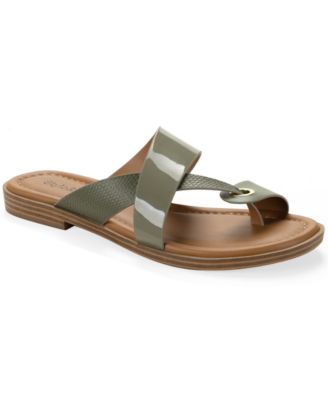 Satinne Toe-Ring Thong Casual Sandals, Created for Macy's