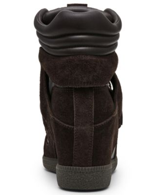 Women's Mavis High-Top Lace-Up Wedge Sneakers