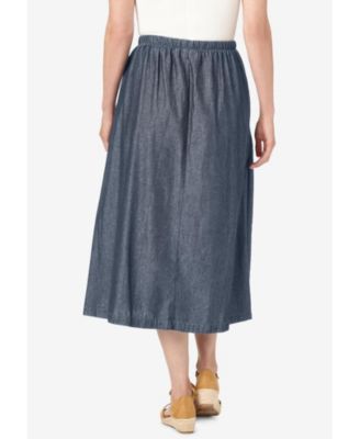 Women's Within Drawstring Denim Skirt