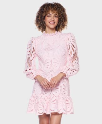 Women's Mock Neck Short Dress