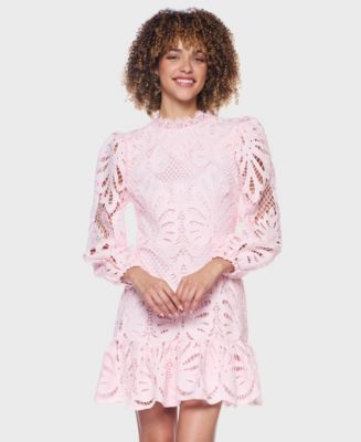 michael kors embroidered lace tiered dress Self-portrait Black Crystal Embellished Organza Lace Top